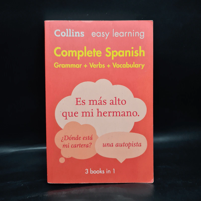 Collins Easy Learning Complete Spanish Grammar+Verbs+Vocabulary รูปที่ 1