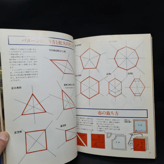 たのしいパッチワーク 花上作 หนังสืองานฝีมือภาษาญี่ปุ่น รูปที่ 6