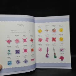 พับริบบิ้น เหรียญโปรยทาน เล่ม 3 - อาจารย์สายใจ เจริญรื่น รูปที่ 6