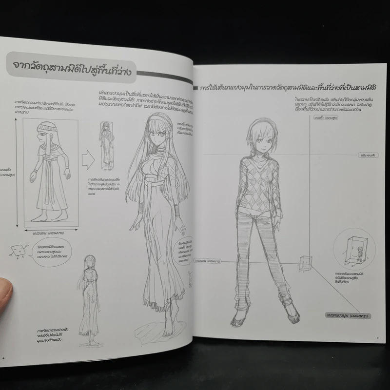How to Draw Manga เล่ม 4 การวาดการ์ตูนในแบบมังกะ รูปที่ 6