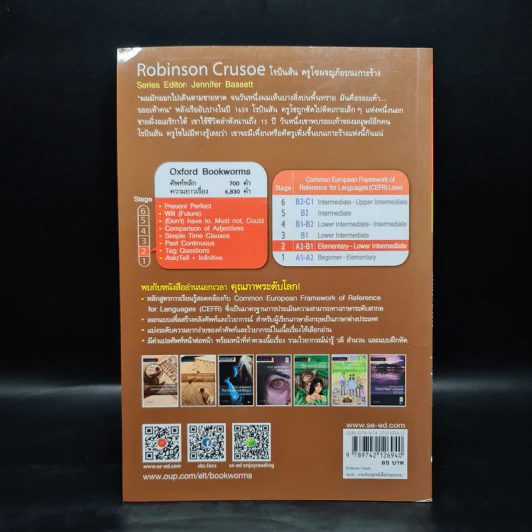 Robinson Crusoe โรบินสัน ครูโซผจญภัยบนเกาะร้าง - Oxford Bookworms Stage 2 รูปที่ 2