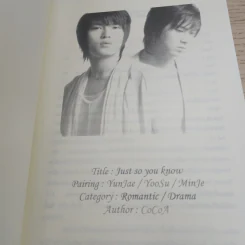 นิยายฟิคชั่น Just So You Know - CoCoA รูปที่ 3