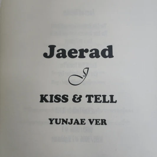 นิยายฟิคชั่น Kiss Tell Yunjae Ver - JaeRad รูปที่ 3
