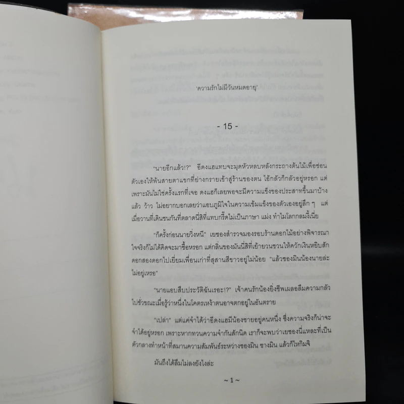 นิยายฟิคชั่น น้ำตา เล่ม 1-2 - AhCin รูปที่ 6
