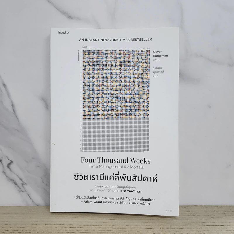 ชีวิตเรามีแค่สี่พันสัปดาห์ - Oliver Burkeman รูปที่ 1