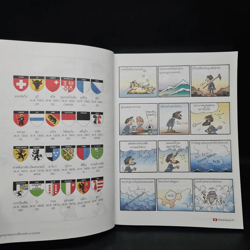 การ์ตูนสนุกตะลุยประวัติศาสตร์ นานาประเทศ สวิตเซอร์แลนด์ Switzerland - Won-Bok Rhie รูปที่ 6