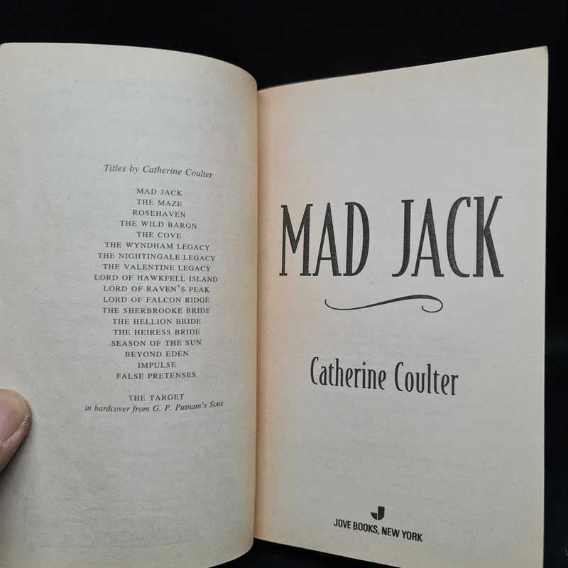 Mad Jack - Catherine Coulter รูปที่ 5