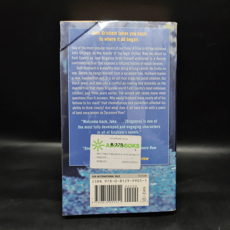 Sycamore Row - John Grisham รูปที่ 2