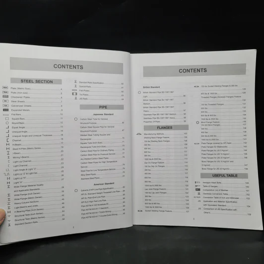 ตารางเหล็ก สำหรับผู้รับเหมาก่อสร้างและวิศวกร รูปที่ 6