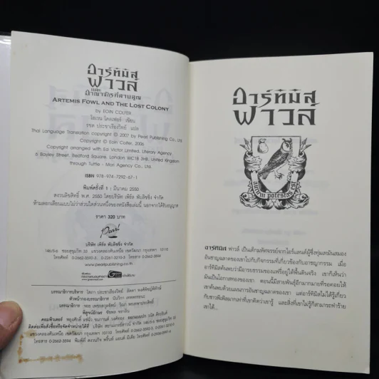 อาร์ทิมิส ฟาวล์ และอาณาจักรที่สาบสูญ - โอเว่น โคลเฟอร์ รูปที่ 5