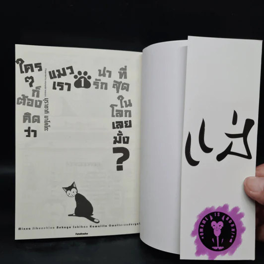 ใครๆก็ต้องคิดว่าแมวเราน่ารักที่สุดในโลกเลยมั้ง? เล่ม 1 รูปที่ 5