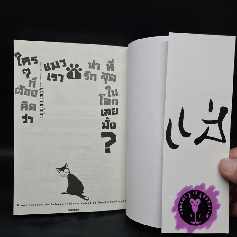 ใครๆก็ต้องคิดว่าแมวเราน่ารักที่สุดในโลกเลยมั้ง? เล่ม 1 รูปที่ 5