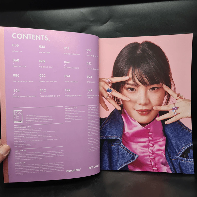 Senbatsu General Election Official Book BNK48 รูปที่ 5