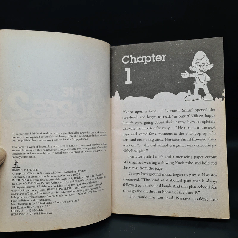 The Smurfs 2 Movie Novelization รูปที่ 5