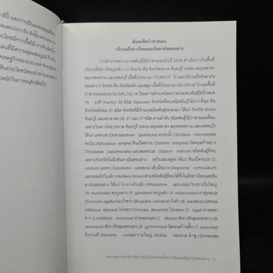 ความหลากหลายทางชีวภาพในป่าชายเลนฝั่งอ่าวไทยและอันดามันตอนล่าง รูปที่ 7