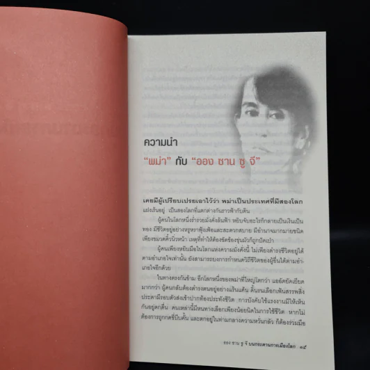 บนกระดานการเมืองโลก - ออง ซาน ซู จี รูปที่ 7