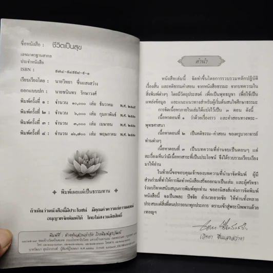 ชีวิตเป็นสุข หนังสือธรรมะ รูปที่ 5