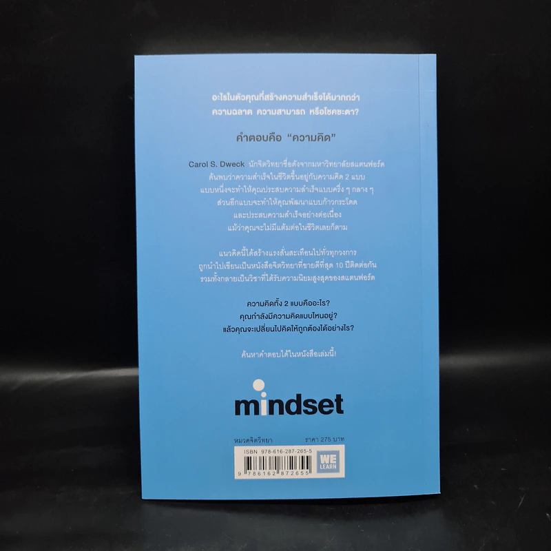 Mindset ใช้ความคิดเอาชนะโชคชะตา - Carol S.Dweck รูปที่ 2