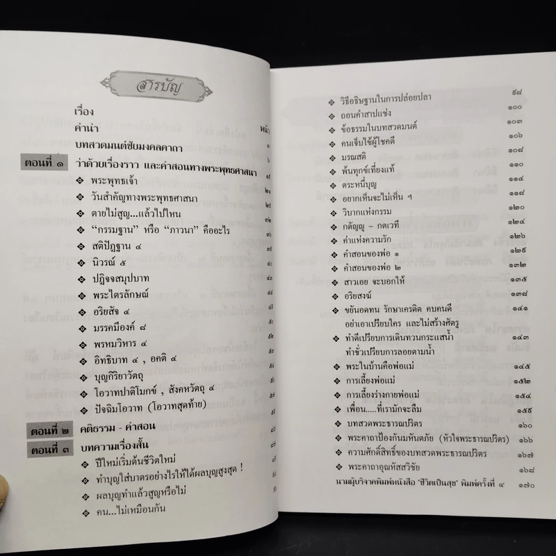 ชีวิตเป็นสุข หนังสือธรรมะ รูปที่ 6