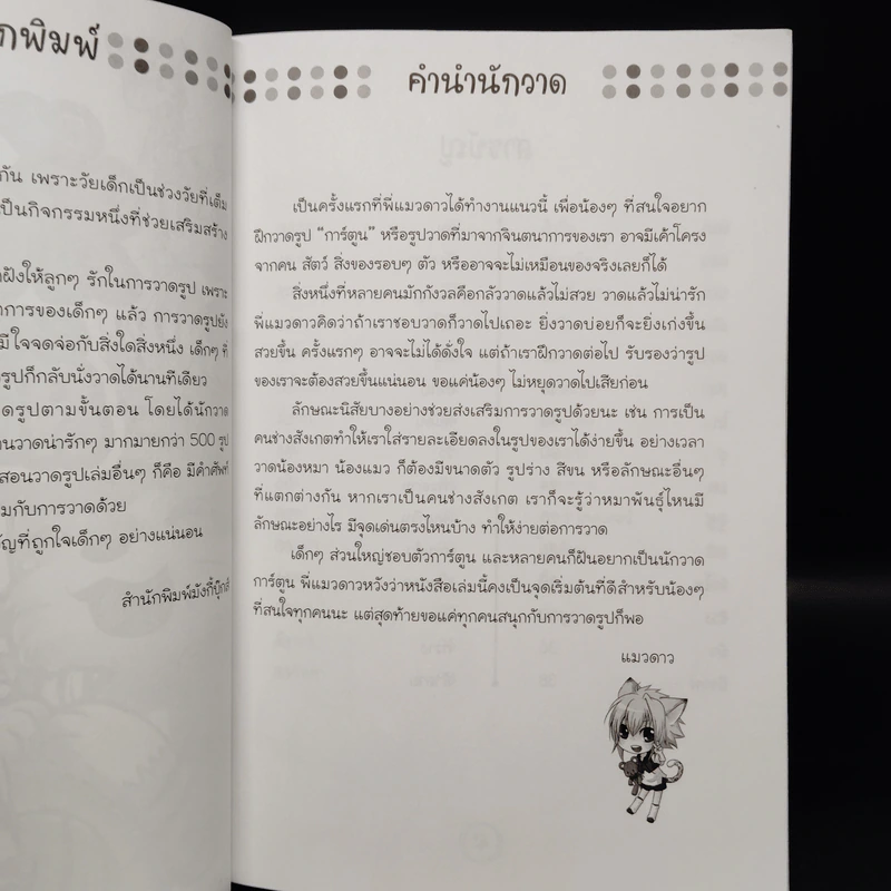 หัดวาดสัตว์บก สไตล์ฟรุ้งฟริ้ง - แมวดาว รูปที่ 5