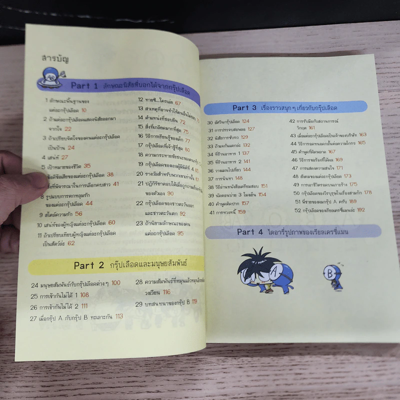 กรุ๊ปเลือดบอกนิสัย ฮาได้ใจ ฉบับการ์ตูน รูปที่ 7