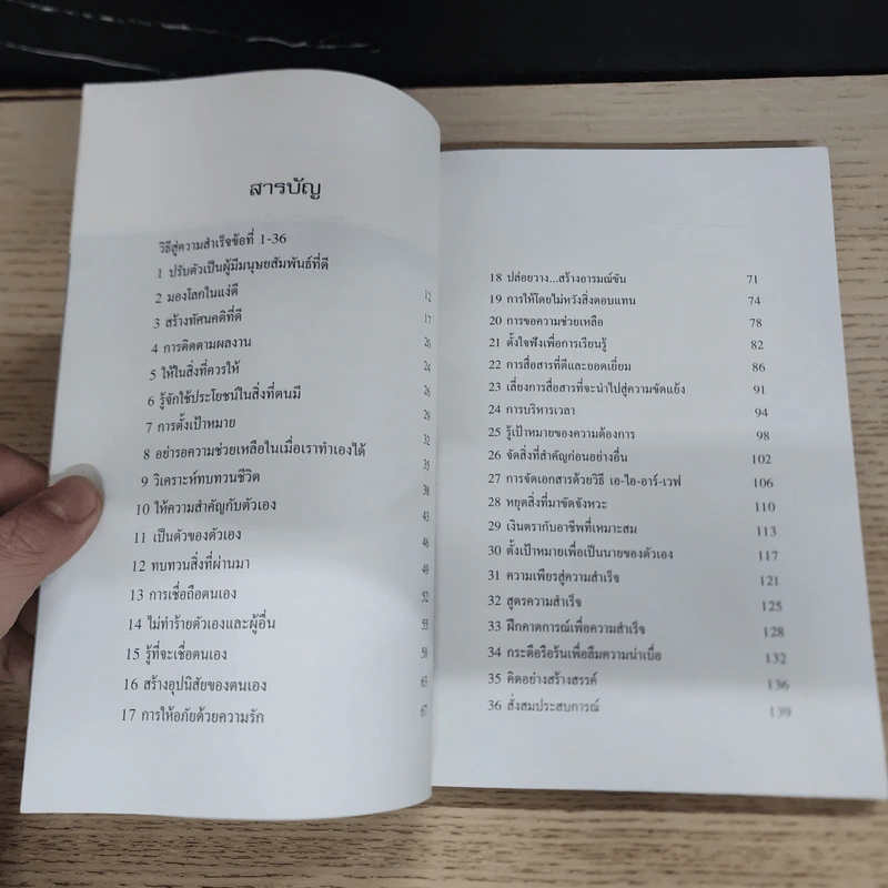 36 วิธี สู่ความสำเร็จในชีวิต - สุทธิชัย ปทุมล่องทอง รูปที่ 7