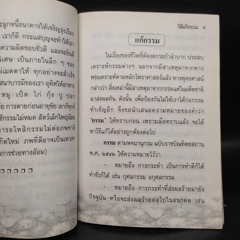วิธีสะเดาะเคราะห์แก้กรรม รูปที่ 5