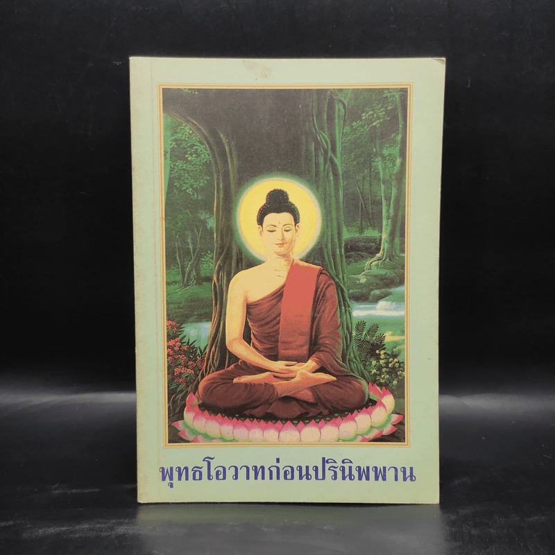 พระพุทธโอวาทก่อนปรินิพพาน รูปที่ 1