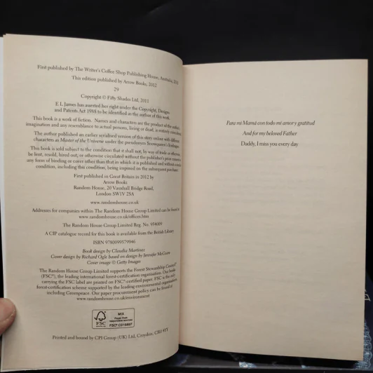 Fifty Shades of Grey Vol.1-3  - E L James รูปที่ 5