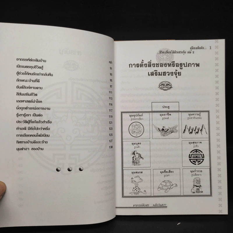 คู่มือเคล็ดลับ ชีวิตเปลี่ยนได้ด้วยฮวงจุ้ย เล่ม 1-2 - ซินแส คลังจินดา คลังเงินตรา รูปที่ 10