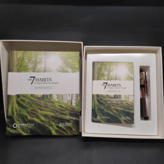 Box Set The 7 Habits of Highly Effective People คู่มือคำมั่นสัญญา 7x7 - Sean Covey รูปที่ 1