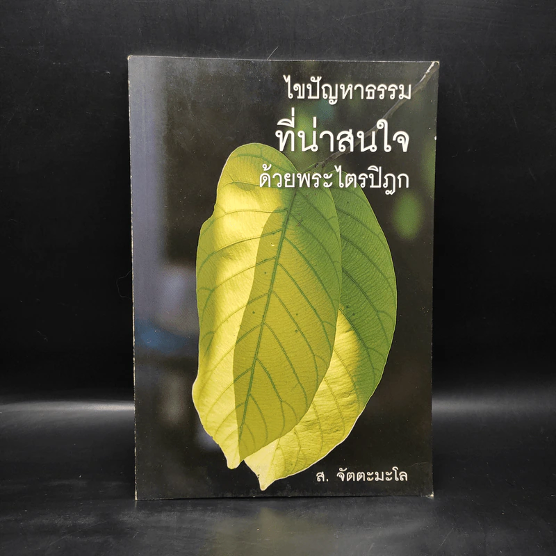 ไขปัญหาธรรมที่น่าสนใจด้วยพระไตรปิฎก - ส.จัตตะมะโล รูปที่ 1