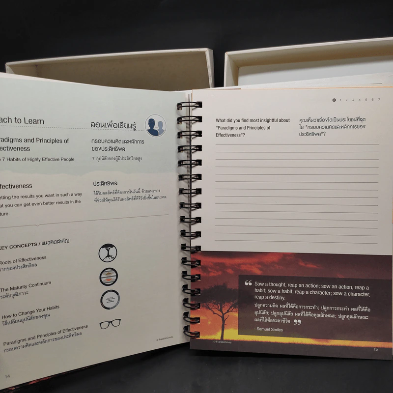 Box Set The 7 Habits of Highly Effective People คู่มือคำมั่นสัญญา 7x7 - Sean Covey รูปที่ 6