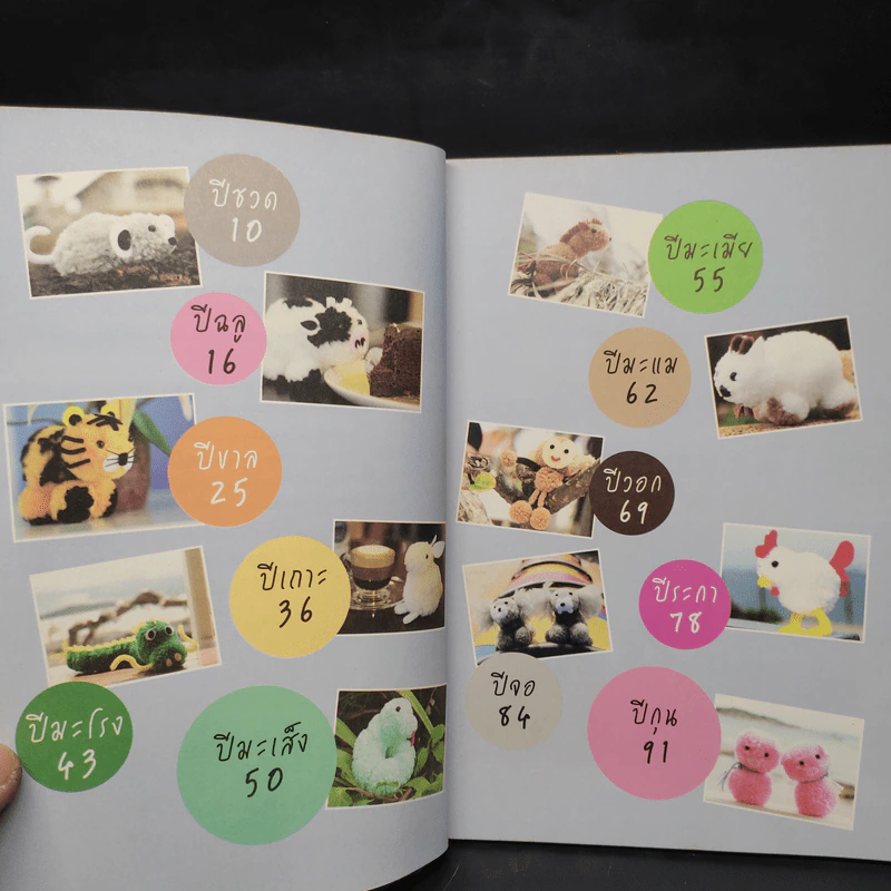Magic Pom Pom ทำตุ๊กตา 12 นักษัตร ง่ายนิดเดียวด้วย ปอม ปอม รูปที่ 6