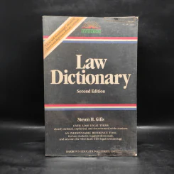 Law Dictionary - Steven H. Gifis รูปที่ 1