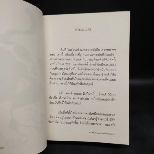 ความน่าจะแมว (ฉบับสมบูรณ์) - องอาจ ชัยชาญชีพ รูปที่ 5