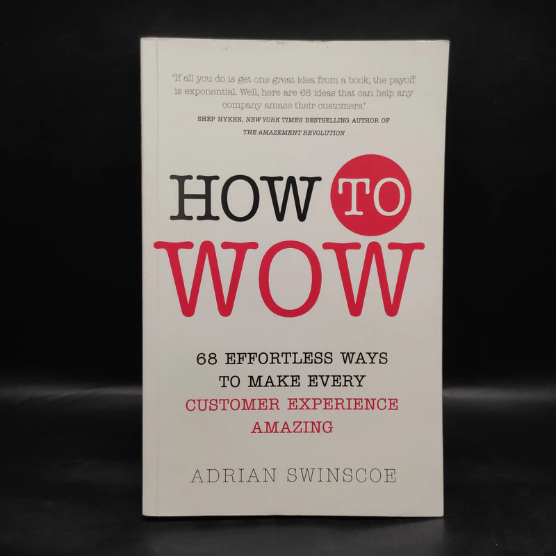 How to Wow - Adrian Swinscoe รูปที่ 1