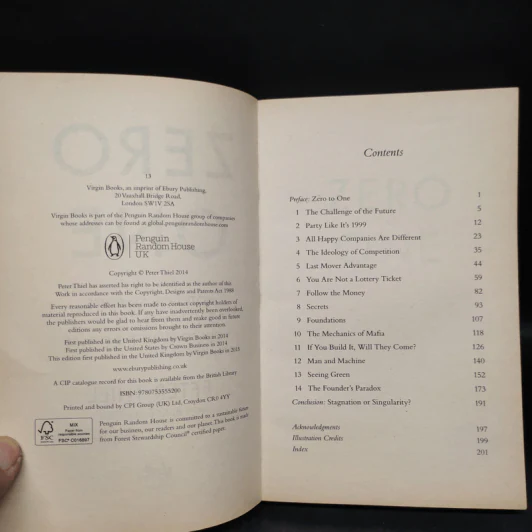 Zero to One - Peter Masters, Blake and Thiel รูปที่ 5