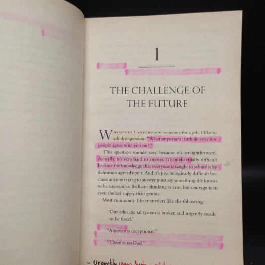 Zero to One - Peter Masters, Blake and Thiel รูปที่ 7