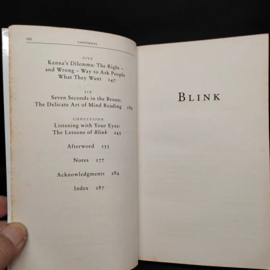 Blink - Malcolm Gladwell รูปที่ 7