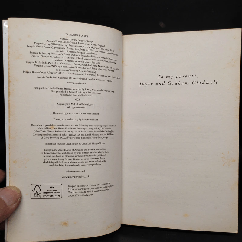 Blink - Malcolm Gladwell รูปที่ 5