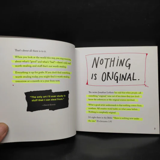 The Steal Like an Artist Journal - Austin Kleon รูปที่ 8