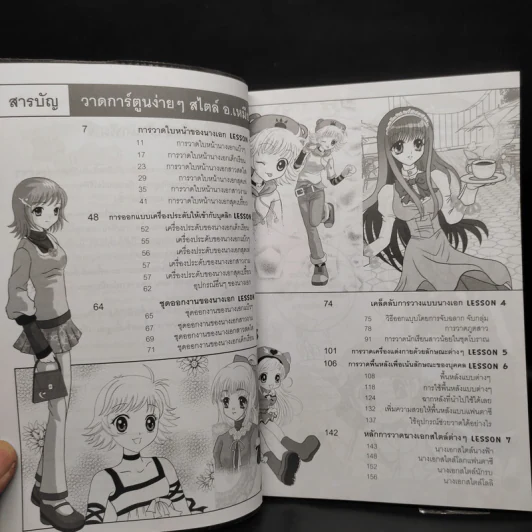 วาดการ์ตูนง่ายๆสไตล์อ.เหมียว Vol.2 เทคนิคการวาดนางเอกสาวสวย รูปที่ 6