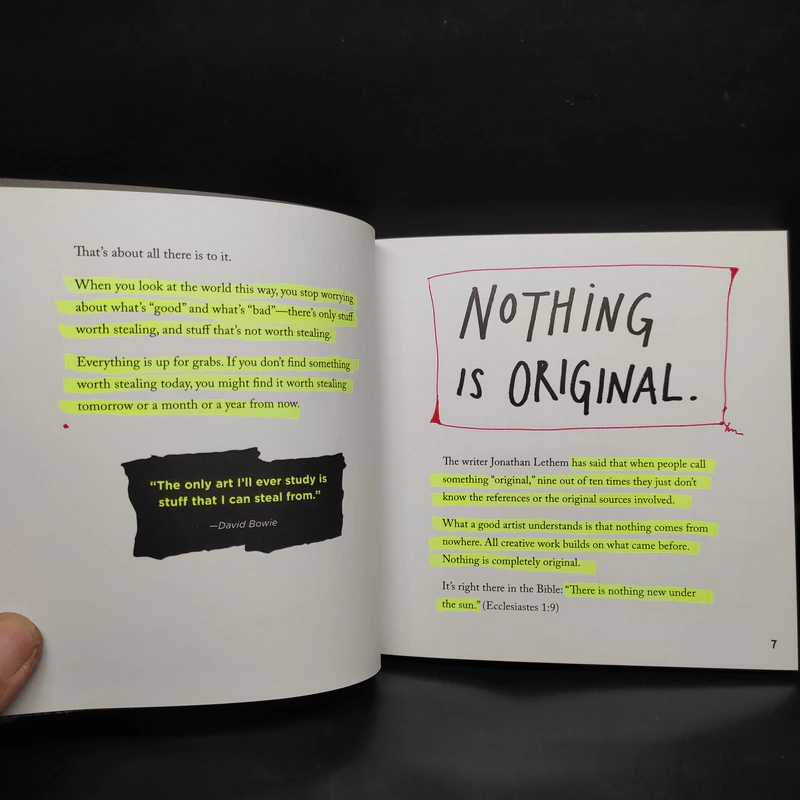The Steal Like an Artist Journal - Austin Kleon รูปที่ 8