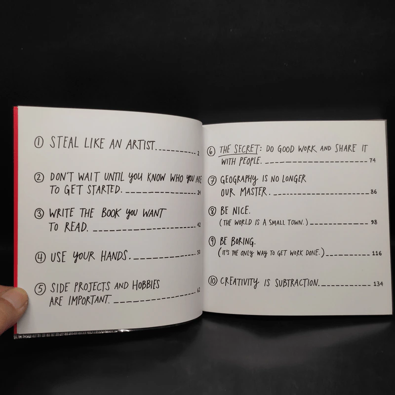 The Steal Like an Artist Journal - Austin Kleon รูปที่ 6