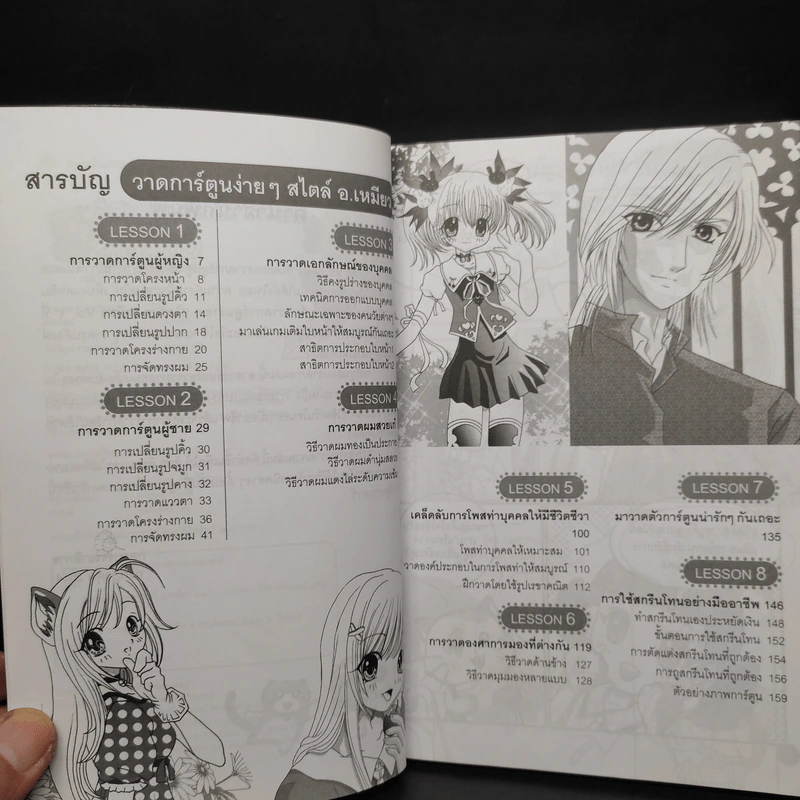 วาดการ์ตูนง่ายๆสไตล์อ.เหมียว รูปที่ 6