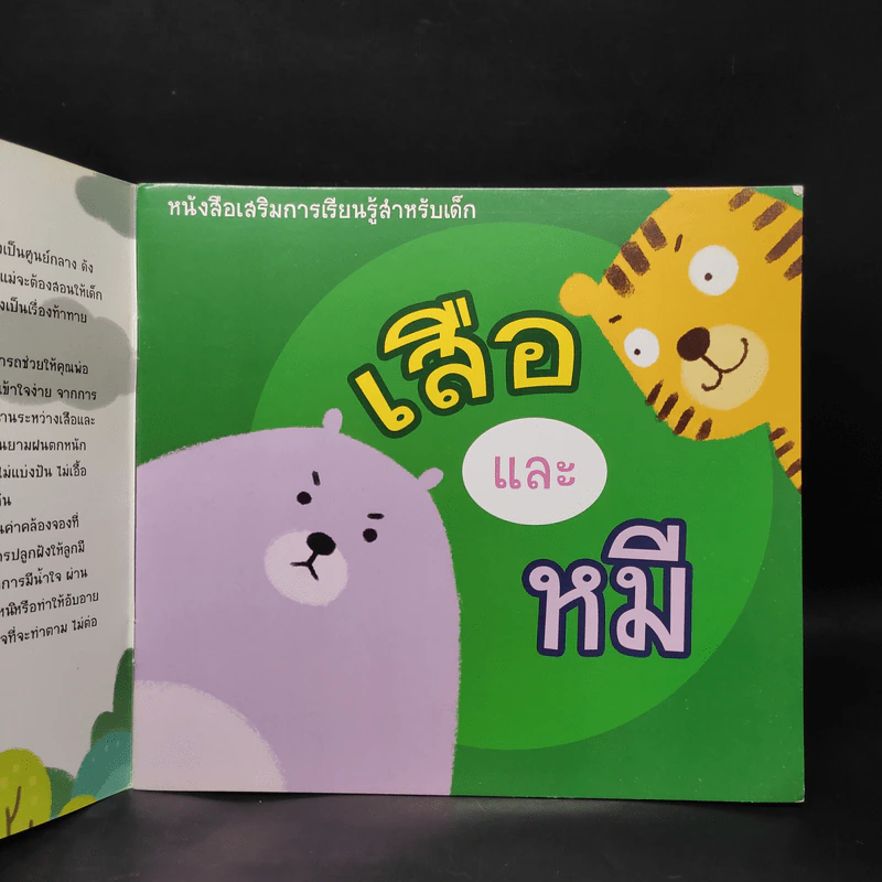 หนังสือเสริมการเรียนรู้สำหรับเด็ก เสือและหมี รูปที่ 5