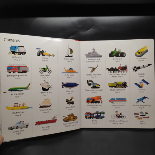 Usborne 1000 Things That Go รูปที่ 6