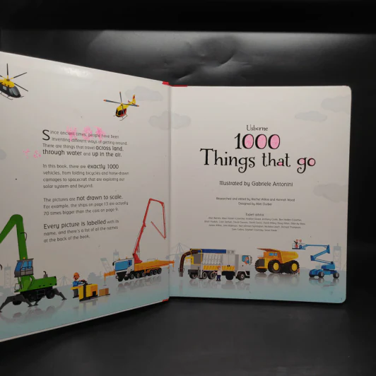 Usborne 1000 Things That Go รูปที่ 5