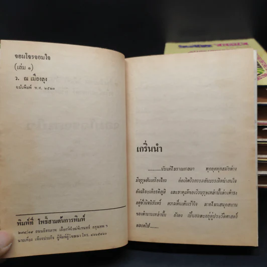จอมโจรจอมใจ 7 เล่มจบ - ว.ณ เมืองลุง รูปที่ 6